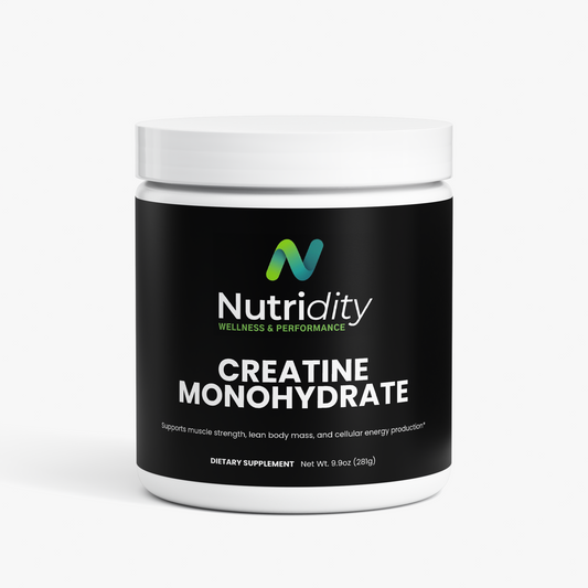 Nutridity Creatine Monohydrate Powder (281g, 9.9 oz) – Pure Unflavored Micronized Creatine for Muscle Growth, Increased Strength & Exercise Performance – Made in USA Pre/Post Workout Bodybuilding Supplement